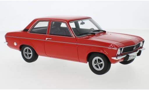Diecast model cars Opel Ascona A Base A red 1973 1/18 BoS Models