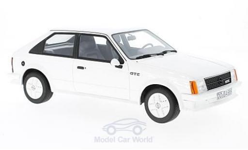 Diecast model cars Opel Kadett D GT/E D GTE white 1983 1/18 BoS Models