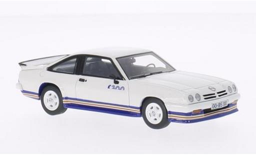 Diecast model cars Opel Manta B i-Series B i200 white/Dekor 1985 1/43 BoS Models
