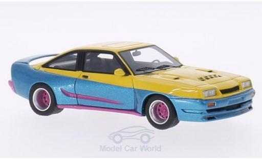 Diecast model cars Opel Manta B B Mattig metallic yellow/metallic blue 1991 1/43 BoS Models