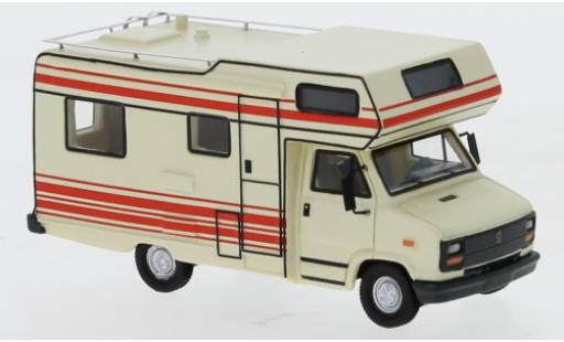 Diecast model cars Peugeot J5 Base beige/red 1985 Wohnmobil 1/87 BoS Models