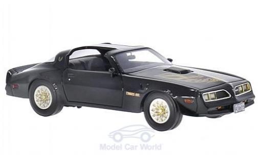 Diecast model cars Pontiac Firebird 1977 Trans Am black/Dekor 1/43 BoS Models