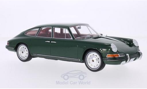Diecast model cars Porsche 911 SC S Troutman & Barnes metallic green 1967 1/18 BoS Models