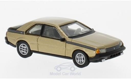 Diecast model cars Renault Fuego Base metallic beige 1980 1/87 BoS Models
