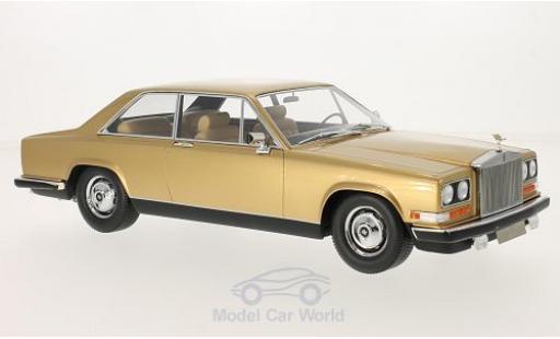 Diecast model cars Rolls Royce Camargue Base gold 1975 1/18 BoS Models