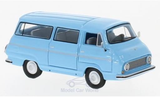 Diecast model cars Skoda 1203 Bus blue 1968 1/87 BoS Models