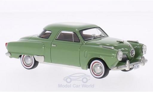 Diecast model cars Studebaker Champion Starlight Coupe green 1951 1/43 BoS Models