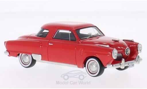 Diecast model cars Studebaker Champion Starlight Coupe red 1951 1/43 BoS Models