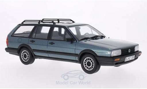 Diecast model cars Volkswagen Passat B2 Variant GT Syncro metallic blue 1987 1/18 BoS Models