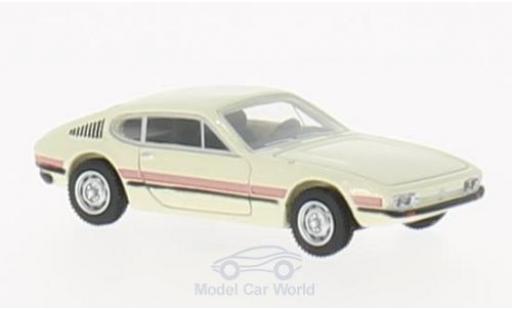 Diecast model cars Volkswagen SP2 Base beige/Dekor 1972 1/87 BoS Models