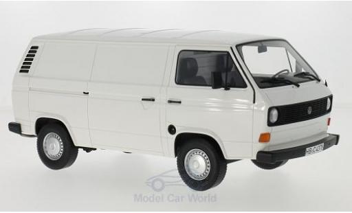 Diecast model cars Volkswagen T3 A white 1979 van 1/18 BoS Models