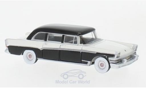 Diecast model cars Zil 111 Base ZIL -V black/white 1966 1/87 BoS Models