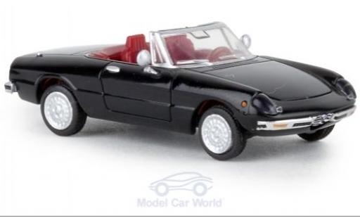 Diecast model cars Alfa Romeo Spider Duetto duetto black 1969 TD 1/87 Brekina