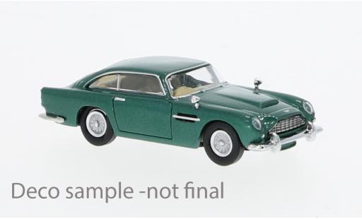 Diecast model cars Aston Martin DB5 saloon metallise green 1964 1/87 Brekina