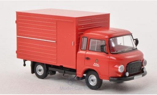 Diecast model cars Barkas B 1000 pompiers Saloonr Fire brigade 1/87 Brekina