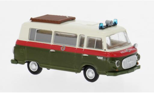 Diecast model cars Barkas B 1000 police Bus 1962 Volkspolice 1/87 Brekina
