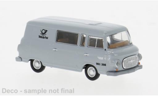 Diecast model cars Barkas B 1000 minibus Halbbus 1962 Deutsche Post 1/87 Brekina
