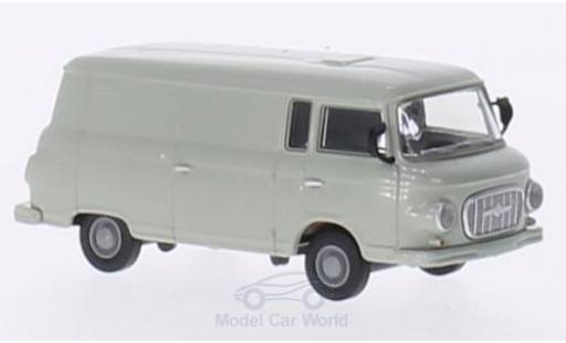 Diecast model cars Barkas B 1000 fourgon van grey 1/87 Brekina
