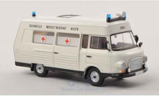Diecast model cars Barkas B 1000 secours SMH 3 KTW Vorf&Atilde;&frac14;hrfahrzeug 1/87 Brekina
