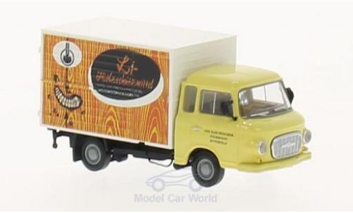Diecast model cars Barkas B 1000 fourgon VEB Bitterfeld trunk 1/87 Brekina