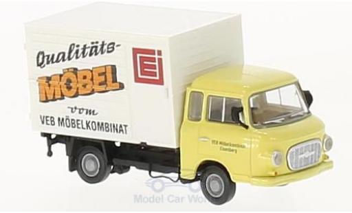 Diecast model cars Barkas B 1000 fourgon VEB M&Atilde;&para;belk. Eisenberg trunk 1/87 Brekina