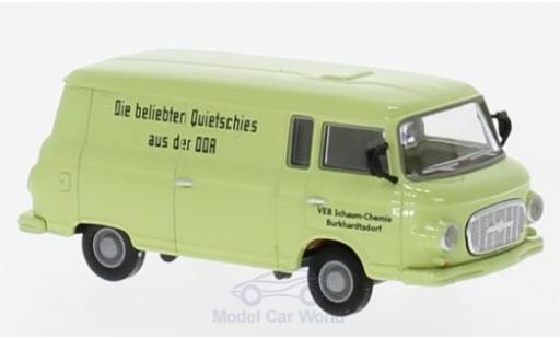 Diecast model cars Barkas B1000 fourgon van VEB Schaum-Chemie Burkhardtsdorf 1/87 Brekina
