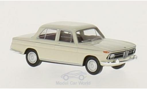 Diecast model cars Bmw 1800 berline white 1/87 Brekina