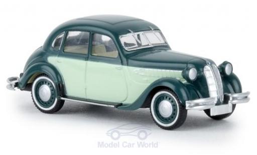 Diecast model cars Bmw 326 td green/green 1/87 Brekina