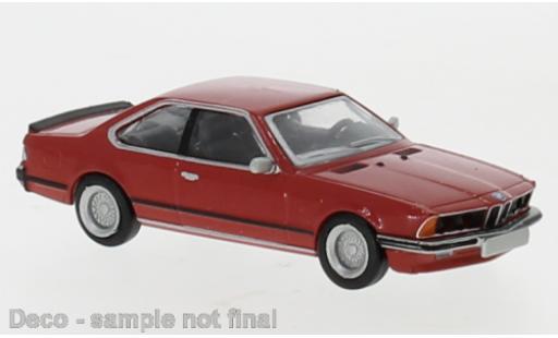 Diecast model cars Bmw 635 coupe i red 1977 1/87 Brekina
