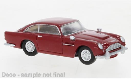 Diecast model cars Aston Martin DB5 saloon red 1964 1/87 Brekina
