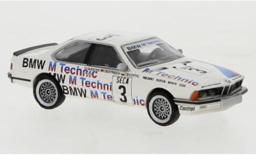 Diecast model cars Bmw 635 CSi M Technik 1977 1/87 Brekina
