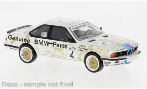 Diecast model cars Bmw 635 CSi No.4 Genuine Parts 1983 1/87 Brekina