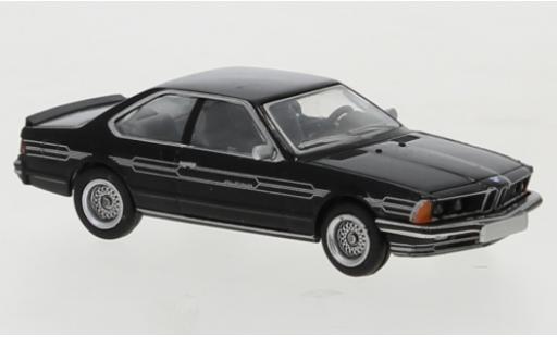 Diecast model cars Bmw 635 CSi black/D&Atilde;&copy;corer 1977 1/87 Brekina