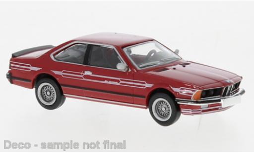 Diecast model cars Bmw 635 CSi red Alpina 1977 1/87 Brekina