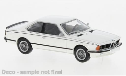 Diecast model cars Bmw 635 CSi white 1977 1/87 Brekina