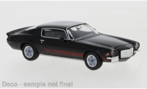 Diecast model cars Chevrolet Camaro Coupe black 1966 1/87 Brekina