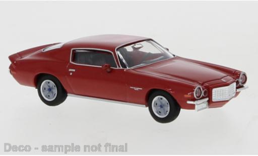 Diecast model cars Chevrolet Camaro Coupe red 1966 1/87 Brekina