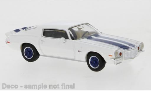 Diecast model cars Chevrolet Camaro Z28 Z 28 white/blue 1966 1/87 Brekina