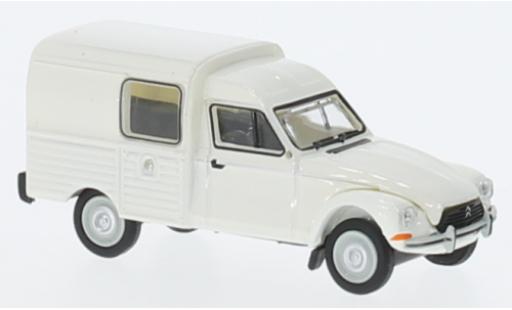 Diecast model cars Citroen Acadiane Fourgonnette white 1976 1/87 Brekina