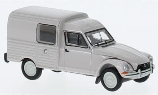 Diecast model cars Citroen Acadiane Fourgonnette grey 1976 1/87 Brekina