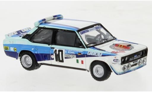 Diecast model cars Fiat 131 Abarth No.10 Monte Carlo 1980 1/87 Brekina