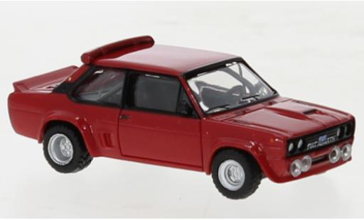 Diecast model cars Fiat 131 Abarth red 1975 1/87 Brekina