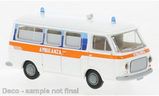 Diecast model cars Fiat 238 Ambulanza Bus Ambulancea (I) 1966 1/87 Brekina
