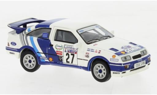 Diecast model cars Ford Sierra Cosworth RS 1989 1/87 Brekina