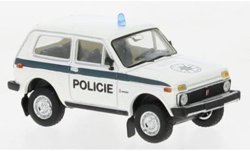 Diecast model cars Lada Niva Police Policie (CZ) 1/87 Brekina