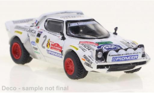 Diecast model cars Lancia Stratos HF No.2 Olio Fiat 1979 1/87 Brekina