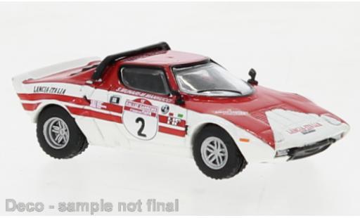 Diecast model cars Lancia Stratos HF No.2 Rally San Remo 1974 1/87 Brekina