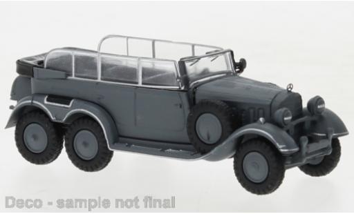 Diecast model cars Mercedes G4 Base grey 1938 1/87 Brekina