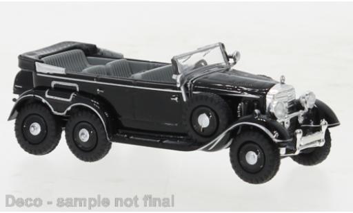 Diecast model cars Mercedes G4 Base black 1938 1/87 Brekina