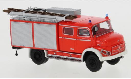 Diecast model cars Mercedes CLA Base LAF 1113 TLF 16 red /white 1972 1/87 Brekina